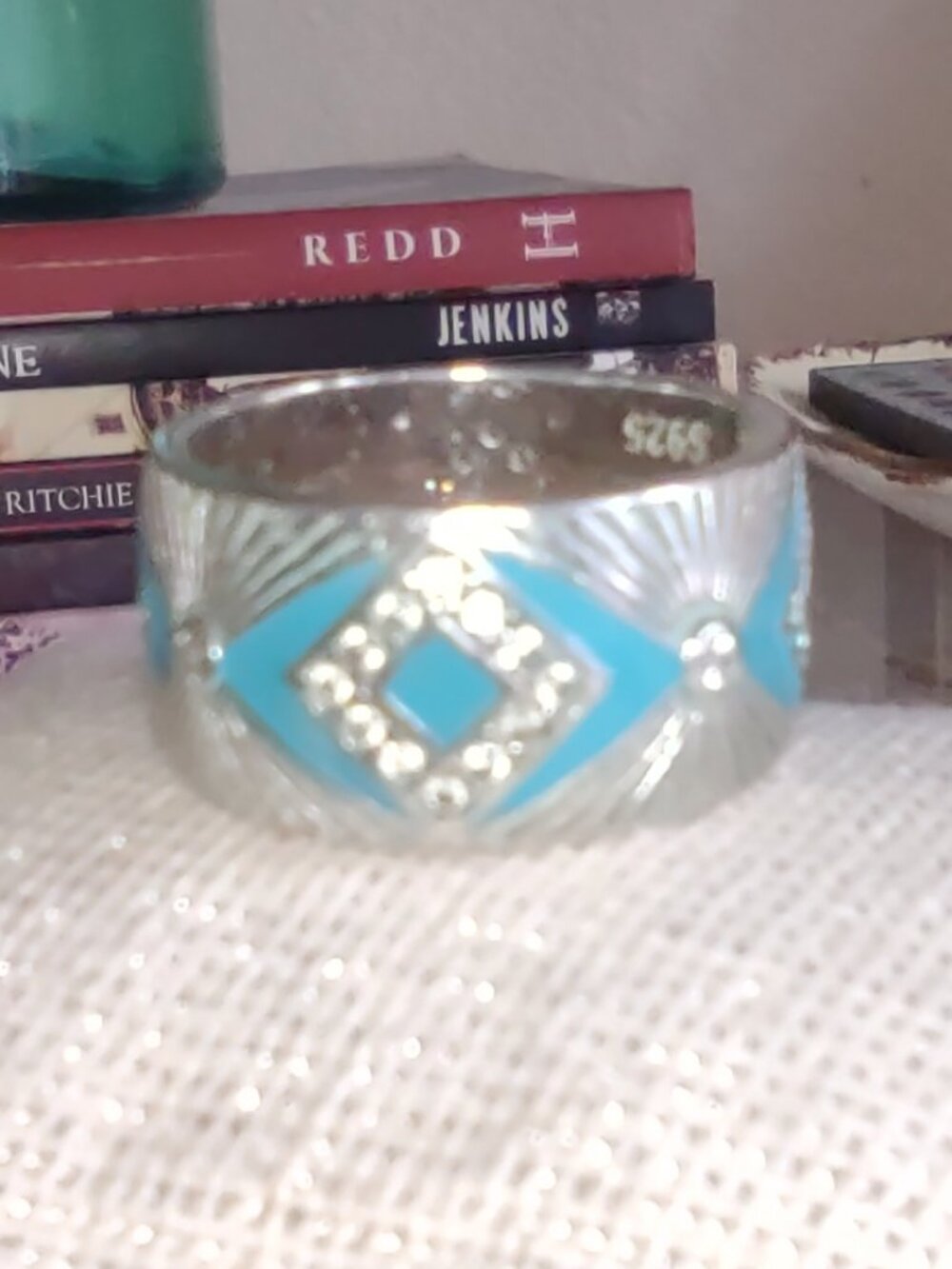 Serene Western eternity band size 7